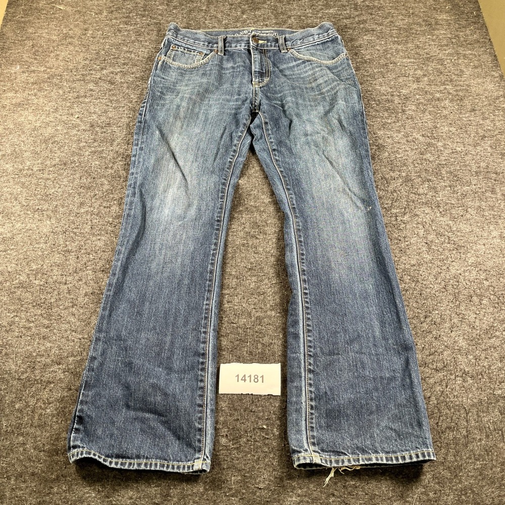 Old Navy Bootcut Leg Jeans Mens 32x32 Blue Denim Cotton Medium Wash Casual